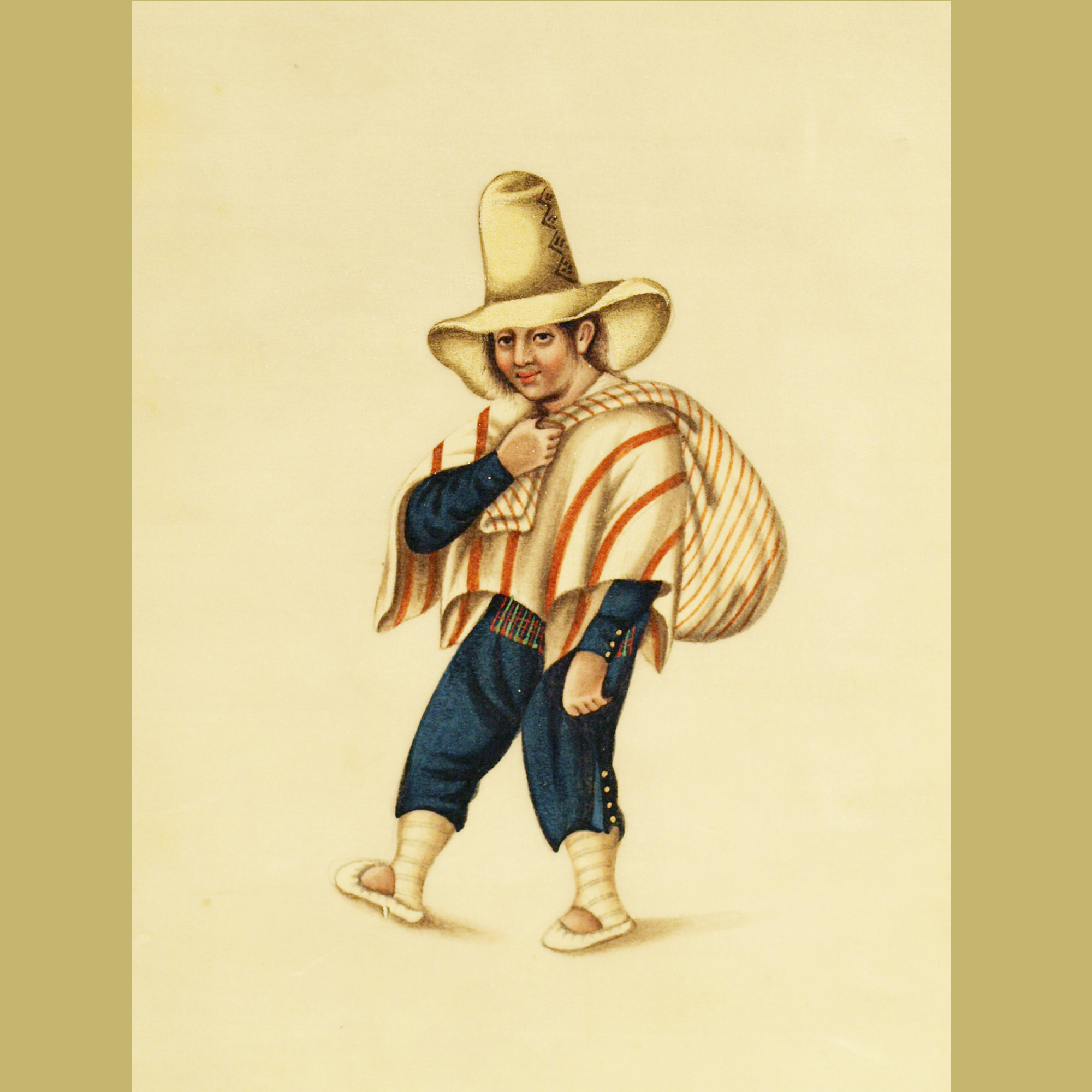 Chine, trs rare suite de 11 peintures, XIXme sicle.
