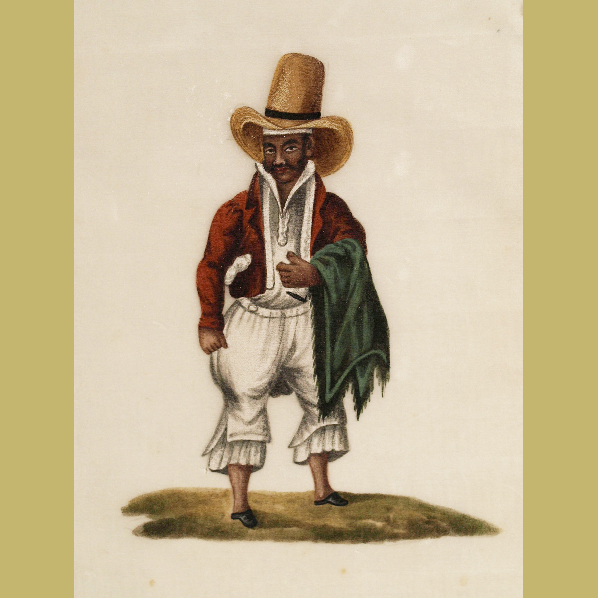 Chine, trs rare suite de 11 peintures, XIXme sicle.