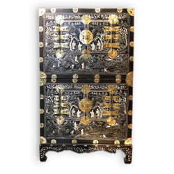 Cabinet en laque et nacre, Corée, époque Joseon, vers 1900