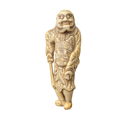 Japon, netsuké représentant Shoki