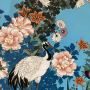 Japon, trs grand plat en maux cloisonn, XIXe sicle.