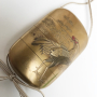 VENDu / SOLD Inro en laque d'or, Japon, fin de l'époque Edo, milieu du 19ème siècle