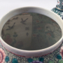 Chine, paire de lanternes en porcelaine, 19me sicle