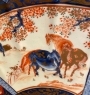 Vendu Japon, Arita, Trs Grand plat Imari, poque Meiji.