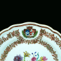 Chine, paire d'assiettes armories, 18me sicle