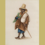 Chine, trs rare suite de 11 peintures, XIXme sicle.
