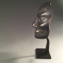 Japon, masque sculpt, poque Edo, 17-18me sicle.