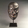 Japon, masque sculpt, poque Edo, 17-18me sicle.