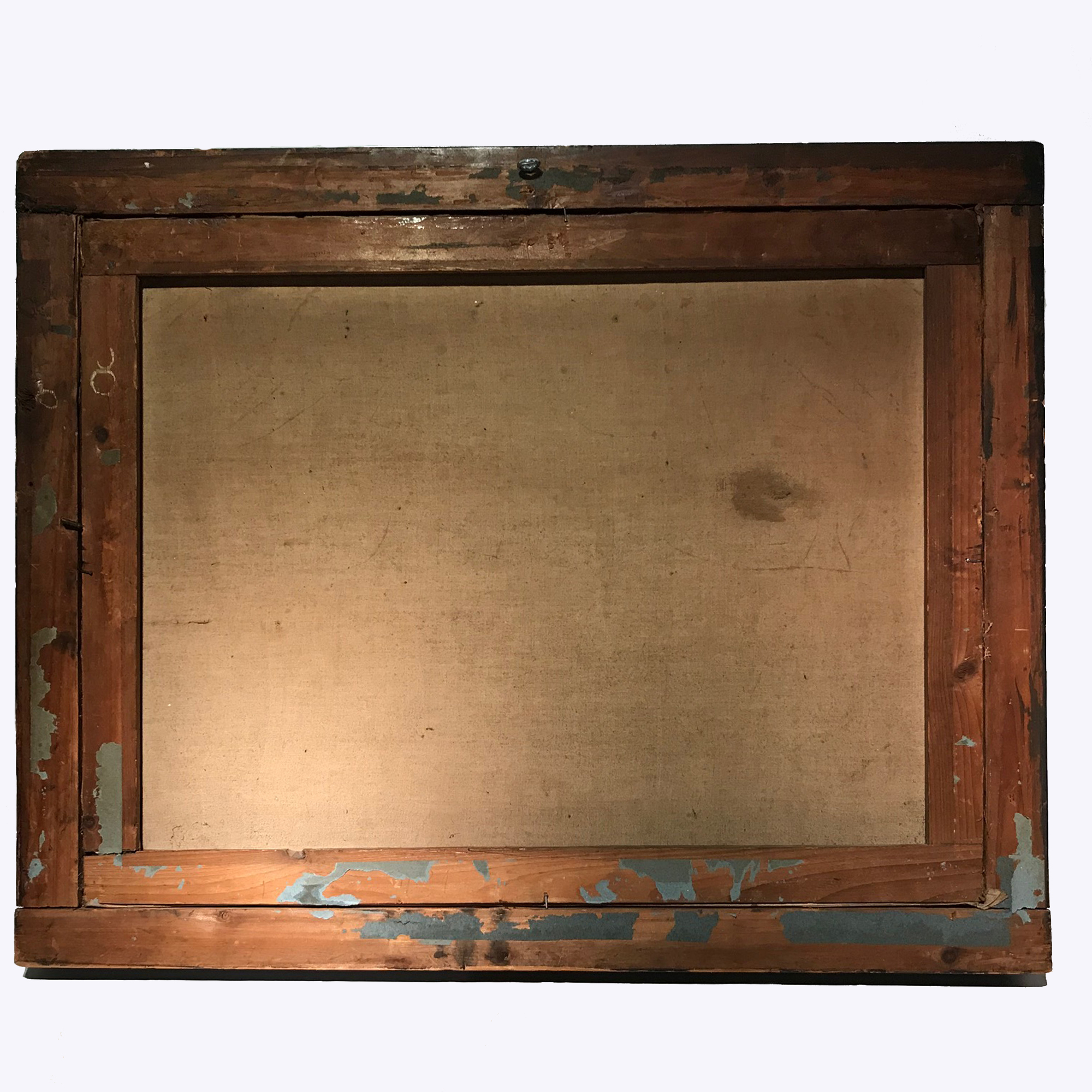 Vendu/Sold Chine, huile sur toile 19me sicle