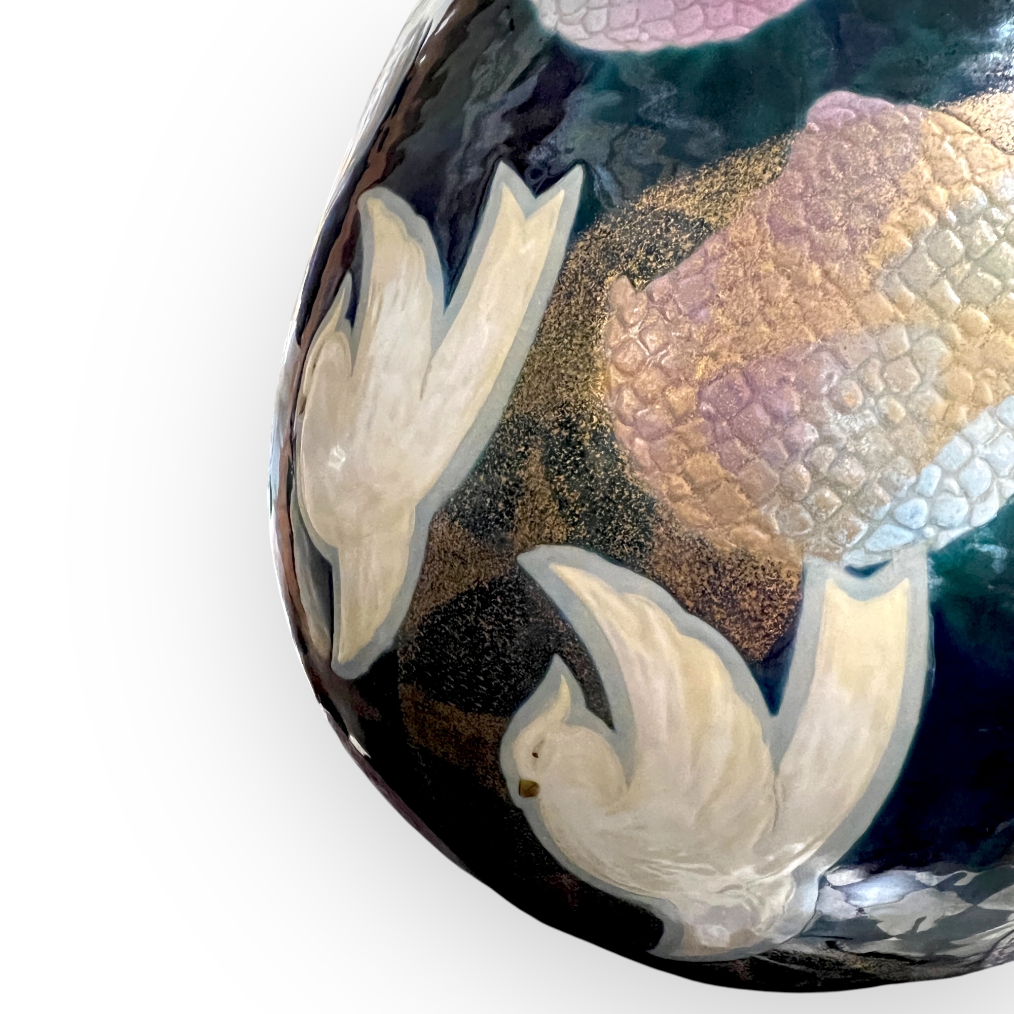 Grand vase en cramique, Fujimura Hoshu (19031970), Japon vers 1950-60