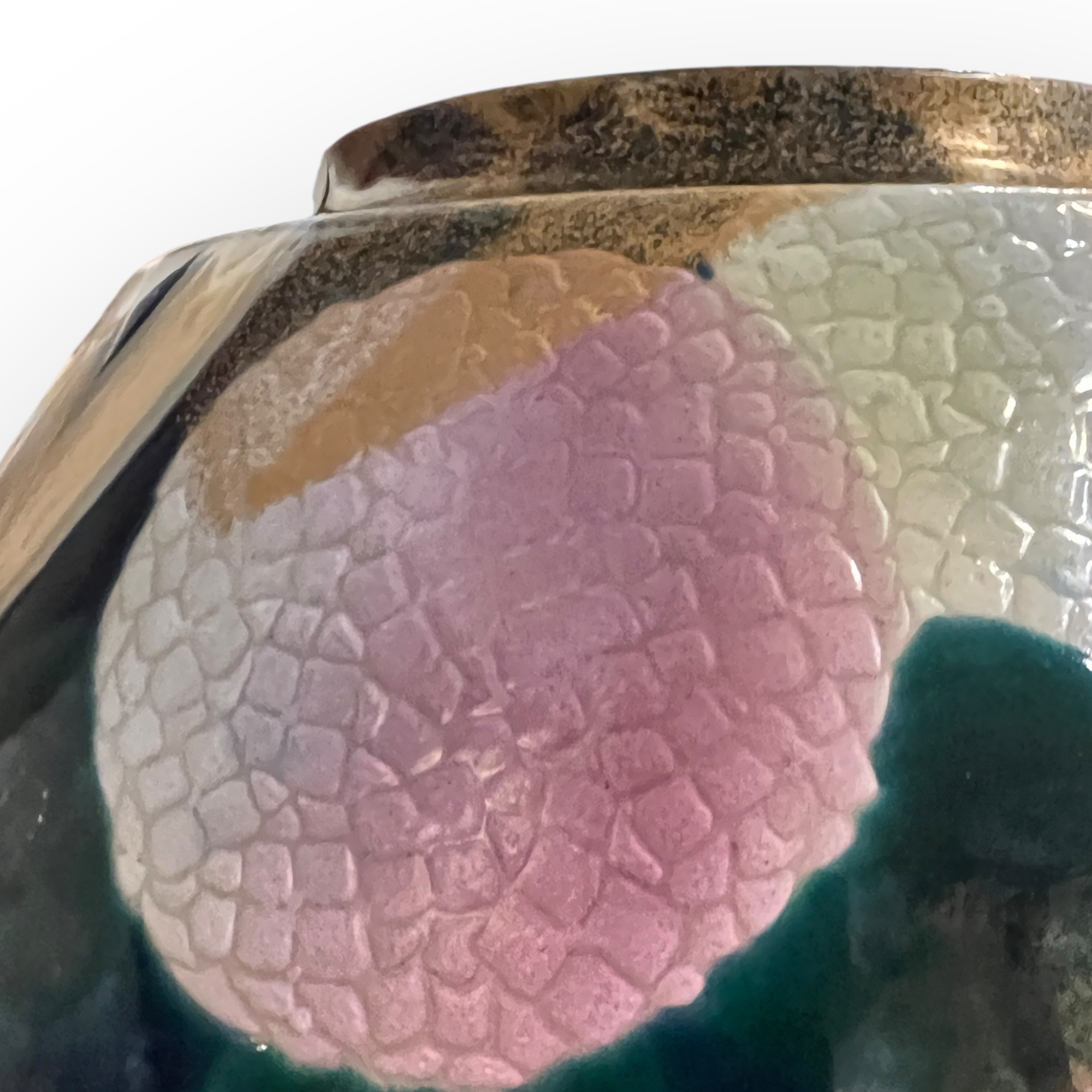 Grand vase en cramique, Fujimura Hoshu (19031970), Japon vers 1950-60