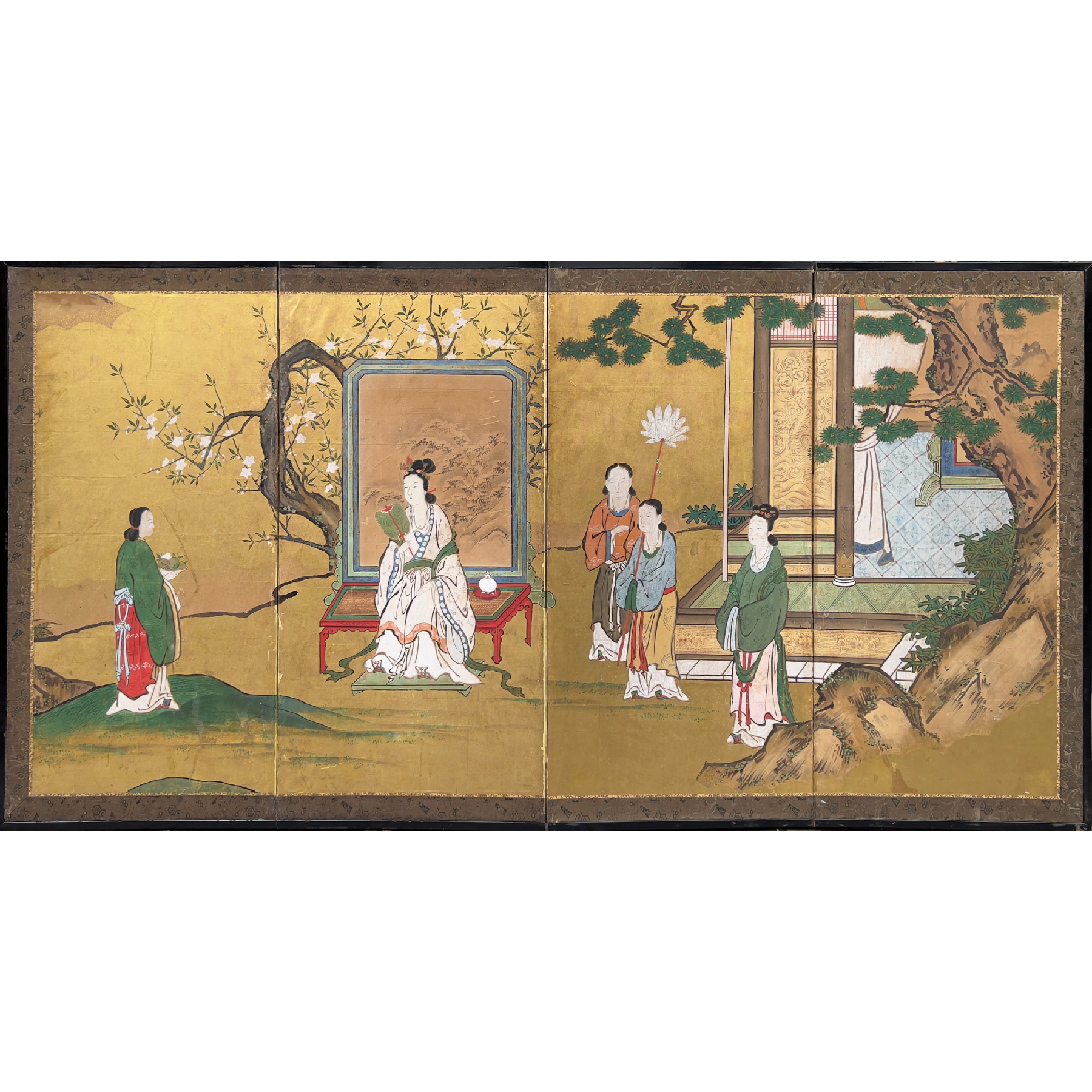 La Reine mre de lOuest, Japon cole de Kano, Edo 18e sicle