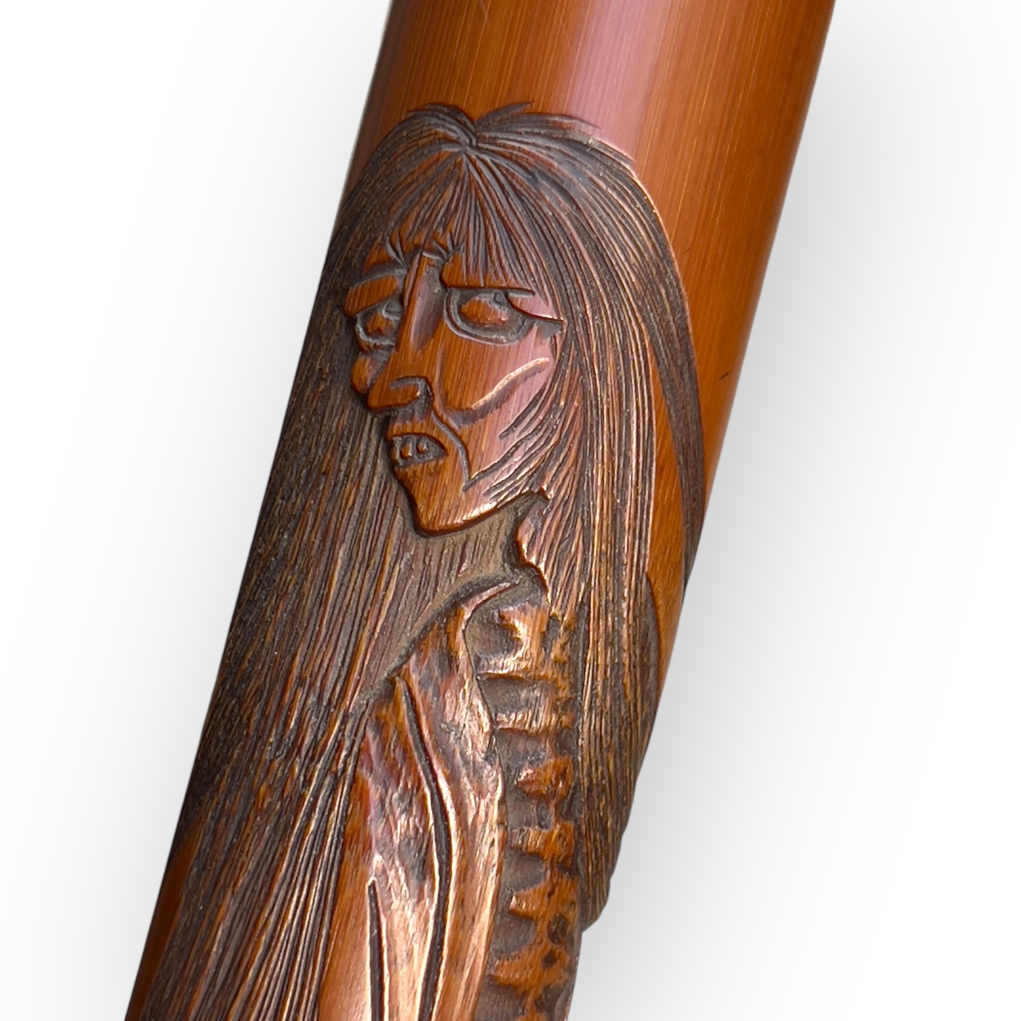 Etui  encens  dcor de Fantme, Matetsu Koji vers 1920 -30