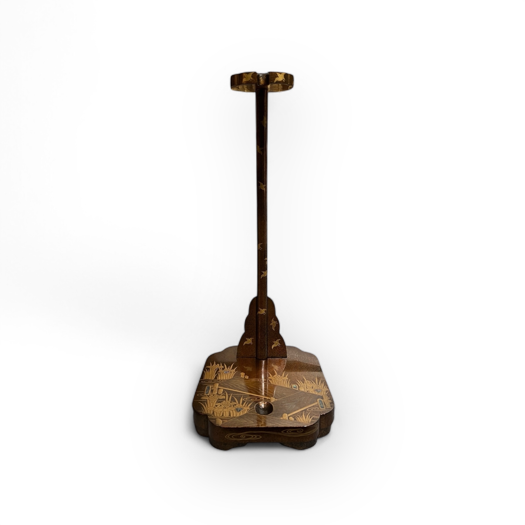 Japon, Porte-katana japonais en laque  Tashi Kake, poque Meiji (19ᵉ sicle)