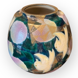 Grand vase en cramique, Fujimura Hoshu (19031970), Japon vers 1950-60