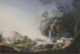 Chine, grand paysage chinois, attribue  Tingqua, vers 1830