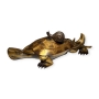 Bote  confiserie japonaise en laque, en forme de tortue, XIXe sicle