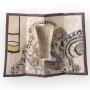 Yoshimasa Toba, sculpture paravent en grs maill, vers 1986
