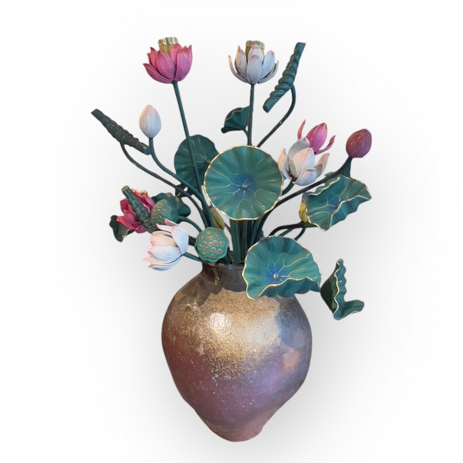 fleurs polychromes